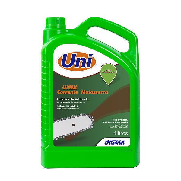 Lubrificante Aditivado P/ Corrente De Motosserra 4l - Ingrax