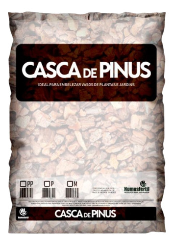 Casca De Pinus 700g - Humusfertil