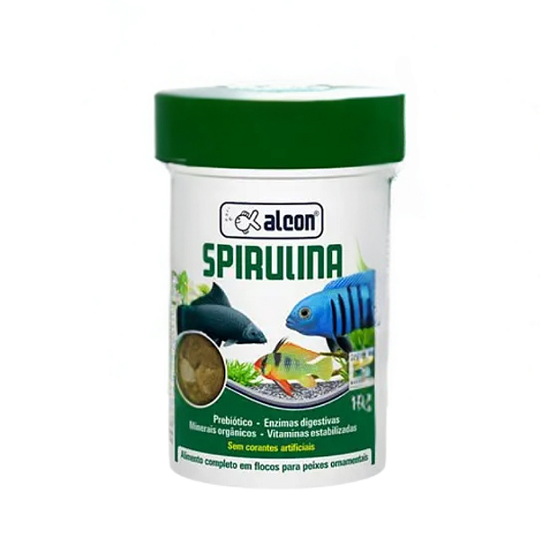 Ração Spirulina 50g - Alcon