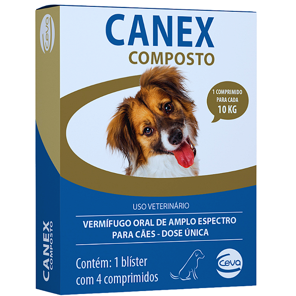 Canex Composto Vermífugo Oral - Ceva