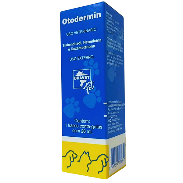 Otodermin 20ml - Bravet
