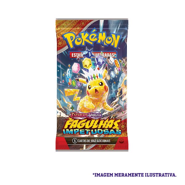 Booster Pokémon TCG Fagulhas Impetuosas