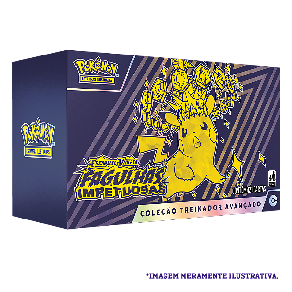 Treinador Avançado Pokémon TCG Fagulhas Impetuosas