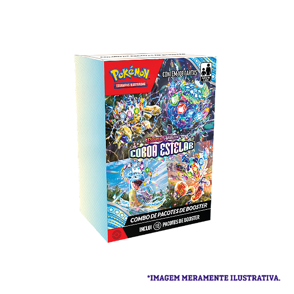 Mini Display Pokémon TCG Coroa Estelar