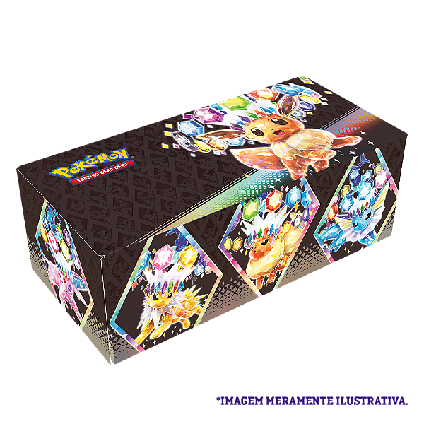 Caixa Surpresa Pokémon TCG - Evoluções Prismáticas