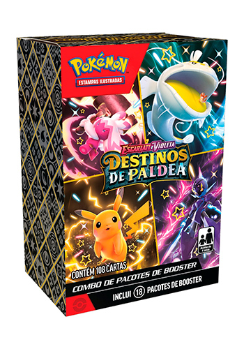 Mini Display Pokémon TCG Destinos de Paldea