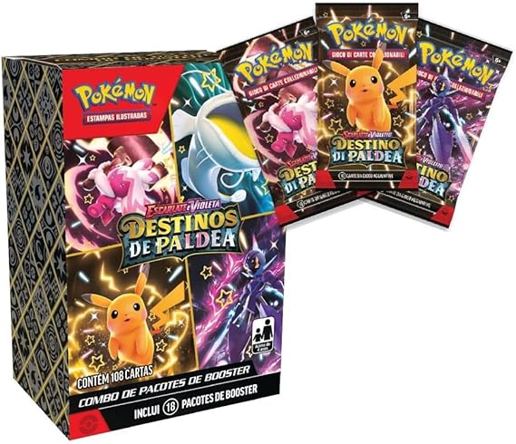 Mini Display Pokémon TCG Destinos de Paldea