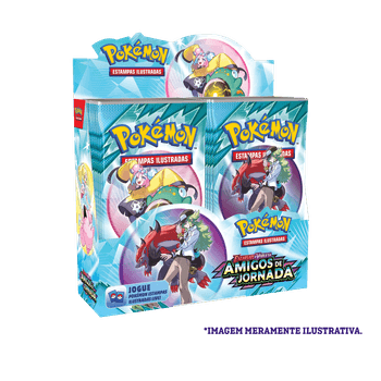 Box Display Pokémon TCG Amigos de Jornada