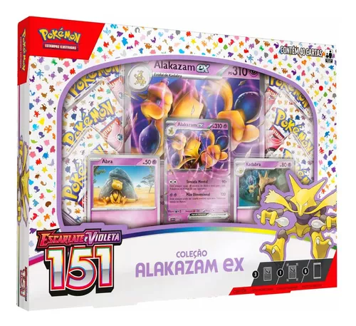 Box Pokémon TCG 151 Alakazam