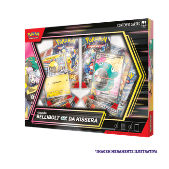 Box Pokémon TCG Coleção Bellibolt ex da Kissera