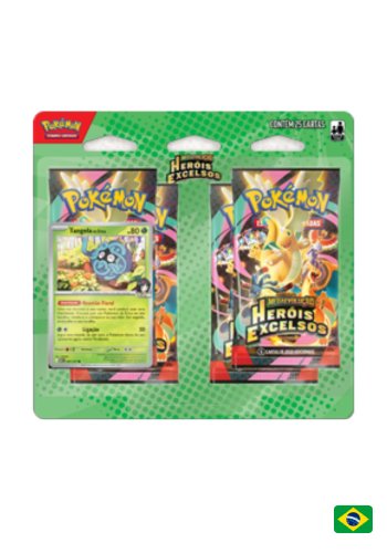 Blister Quadruplo Pokémon TCG Heróis Excelsos Tangela/Komala ✨