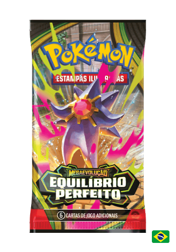 Booster Avulso Pokémon TCG Equilíbrio Perfeito