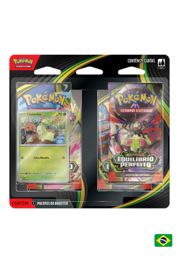 Blister Quádruplo Pokémon TCG Equilíbrio Perfeito