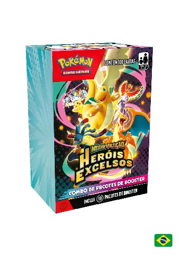 Combo de Booster Pokémon TCG Heróis Excelsos