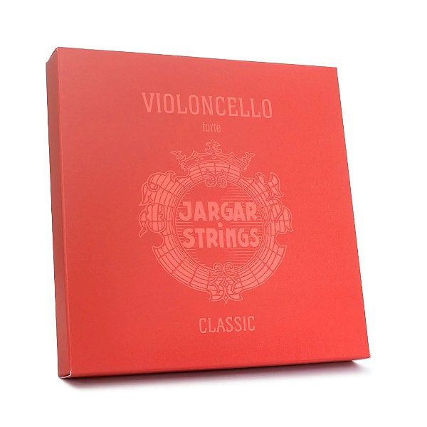 Cordas Jargar Classic Red Violoncelo – tensão alta (Forte)