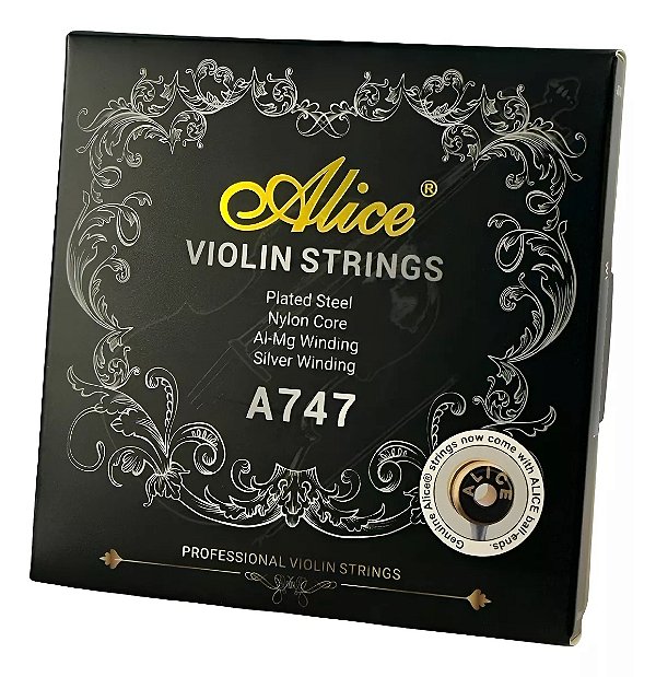Alice A-747 Original Jogo De Cordas Para Violino 4/4