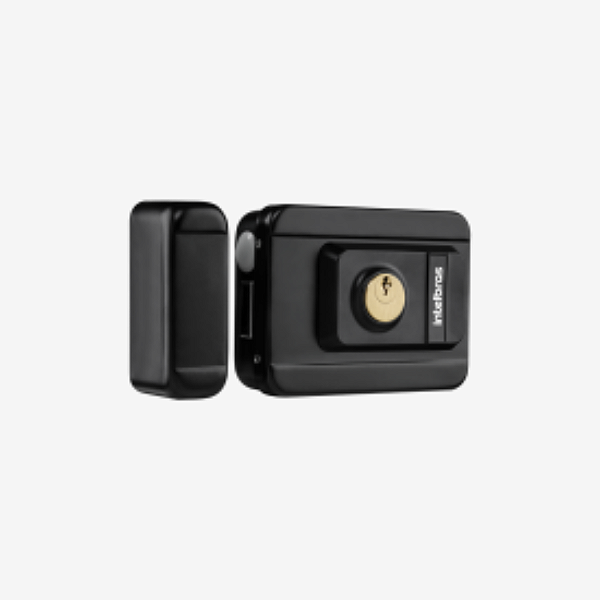 Fechadura elétrica c/leitor de tag RFID FX 3000 MF Intelbras