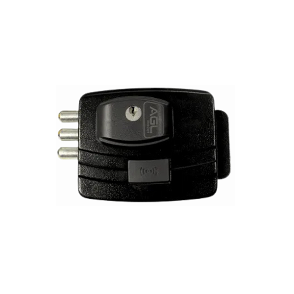 Fechadura Eletrônica AGL Ultra Magic Card Preta - 42mm
