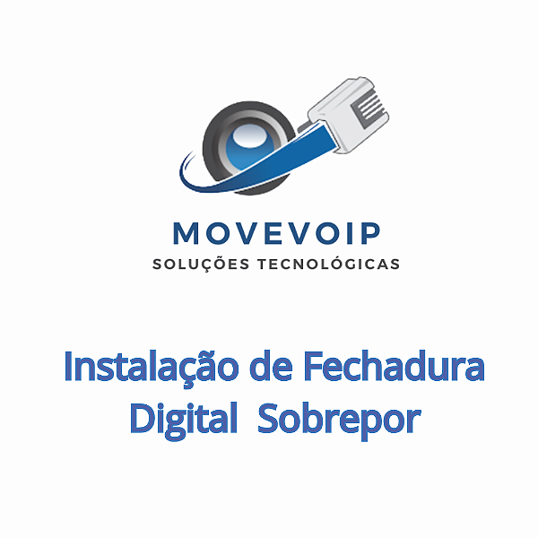 Instalação Fechadura Digital Sobrepor