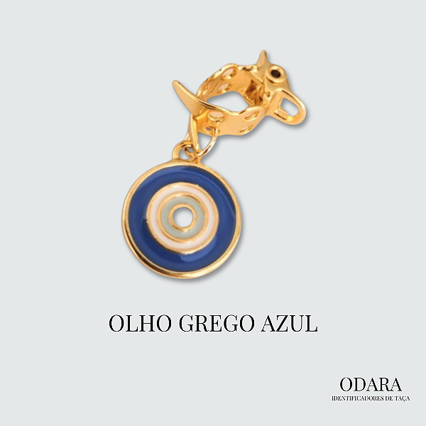 Identificador Olho Grego Azul