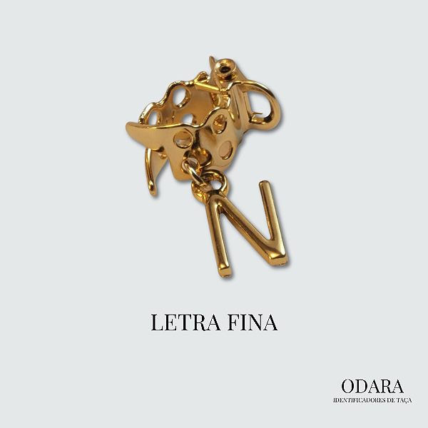 Identificador Letra Fina - N