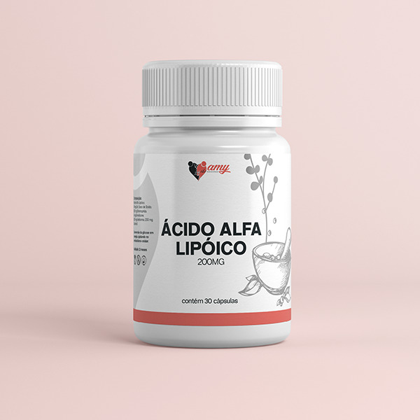 ÁCIDO ALFA LIPÓICO 200MG - 30 CÁPSULAS