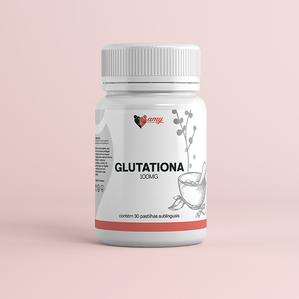 GLUTATIONA 100MG – 30 PASTILHAS SUBLINGUAIS