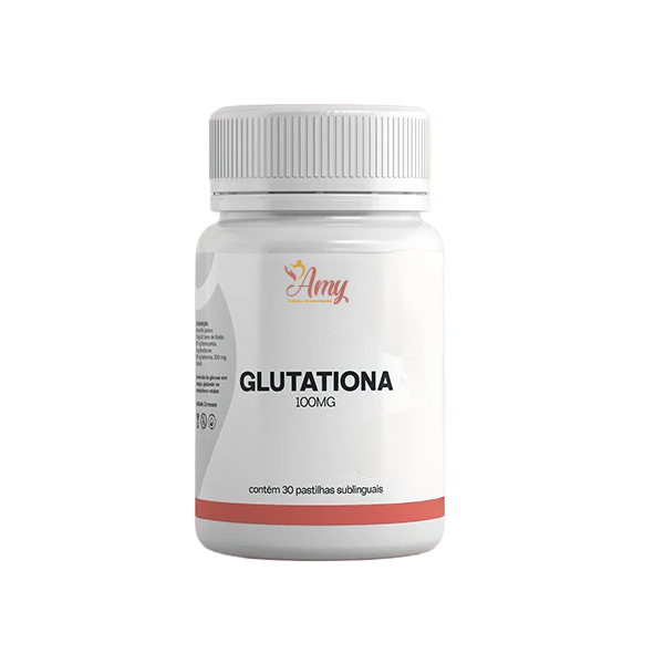 GLUTATIONA 100MG – 30 PASTILHAS SUBLINGUAIS