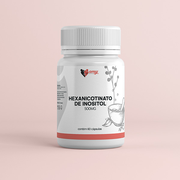 HEXANICOTINATO DE INOSITOL 500MG – 60 CÁPSULAS