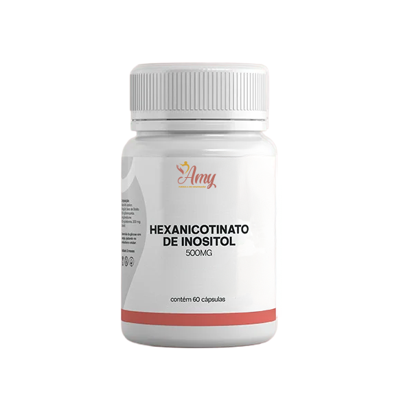 HEXANICOTINATO DE INOSITOL 500MG – 60 CÁPSULAS