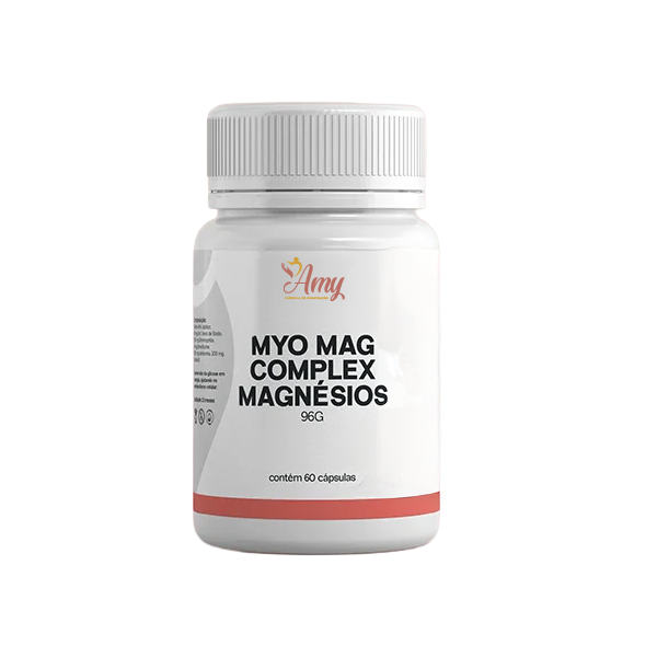 MYO MAG COMPLEX MAGNÉSIOS - 100mg - 60 CÁPSULAS