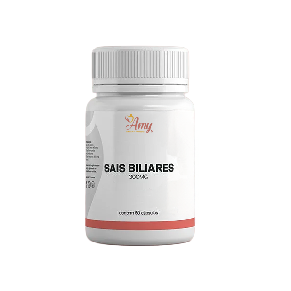 SAIS BILIARES 300MG - 60 CÁPSULAS