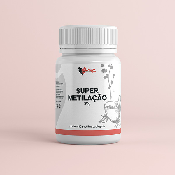 SUPER METILAÇÃO - 30 PASTILHAS SUBLINGUAIS