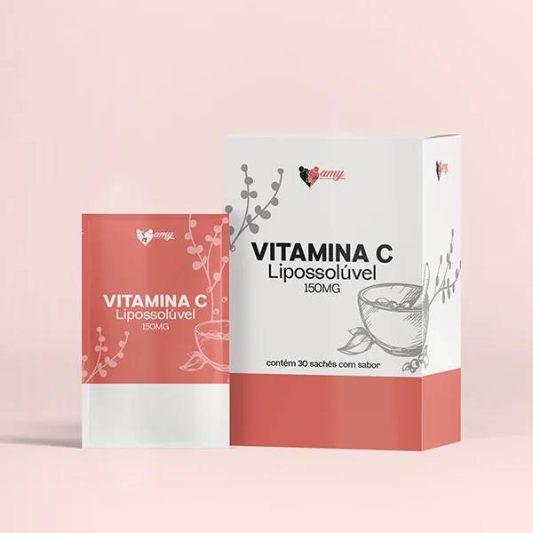 VITAMINA C LIPOSSOLUVEL  1500MG – 30 SACHÊS C/ SABOR