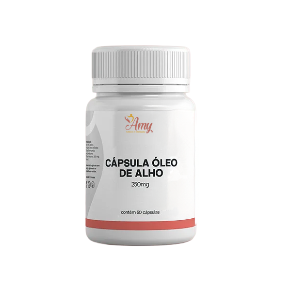 ÓLEO DE ALHO 250mg – 60 Cápsulas