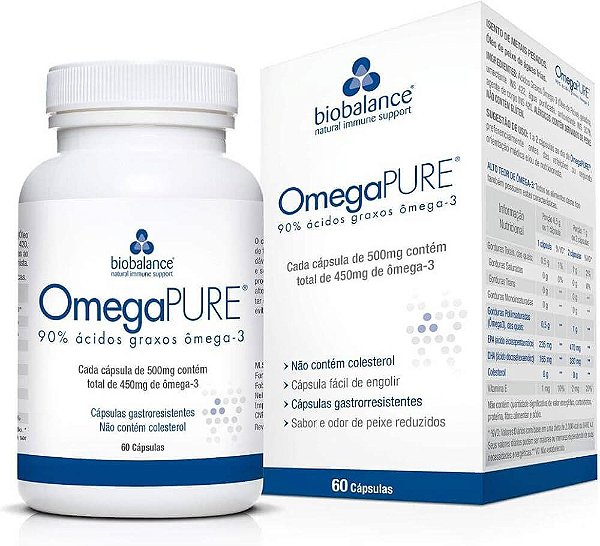 OMEGA PURE EPA+DHA 60 Cápsulas
