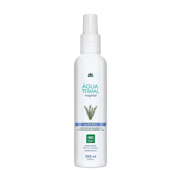 ÁGUA TERMAL VEGETAL ALECRIM 200ML