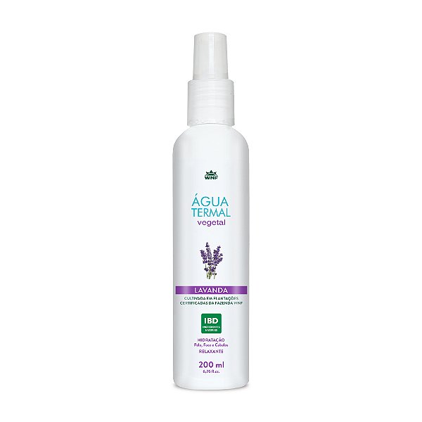 ÁGUA TERMAL VEGETAL LAVANDA 200ML