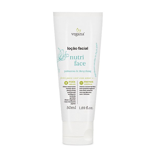 VEGANA LOCAO FACIAL NUTRI FACE 50ML