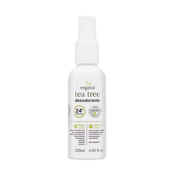 VEGANA DESODORANTE CORPORAL TEA TREE 120ML