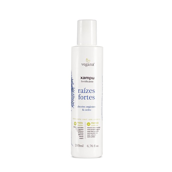VEGANA XAMPU RAIZES FORTES ALECRIM 200ML