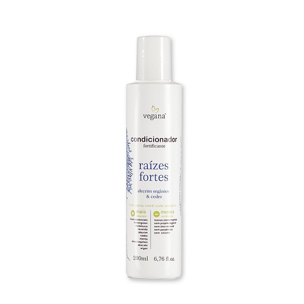 VEGANA CONDICIONADOR RAIZES FORTES ALECRIM 200ML