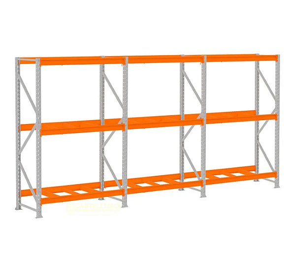 Kit Mini Porta Pallets Maringá 5,40m 250kg