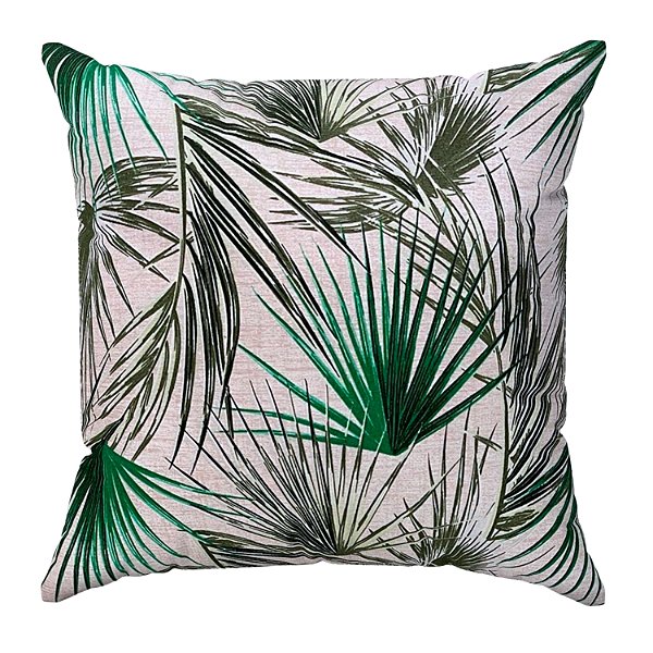 Capa De Almofada Folhas Verde Verona