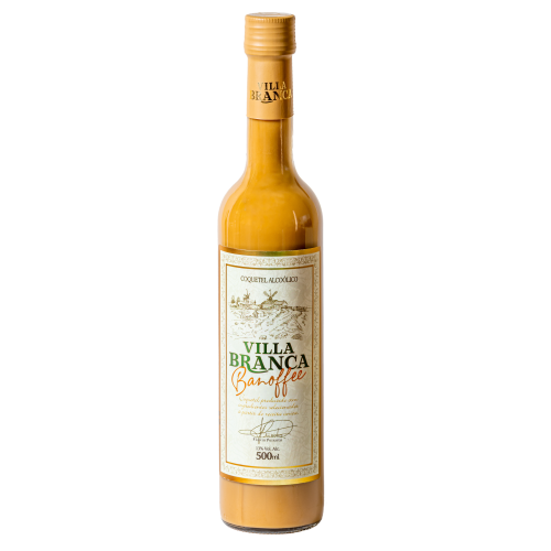 Coquetel Alcoólico Sabor Banoffee Villa Branca 500ml