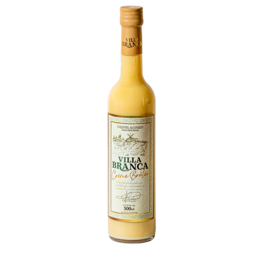 Coquetel Alcoólico Sabor Crème Brûlée Villa Branca 500ml