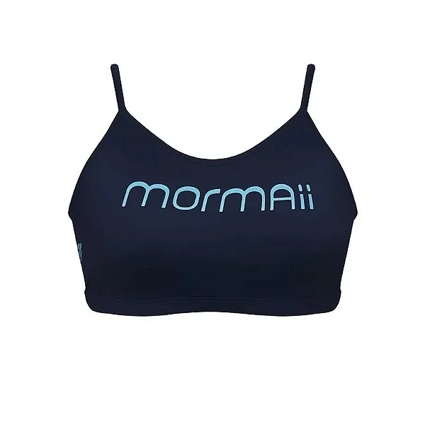 Top alça fina beach sports Mormaii preto