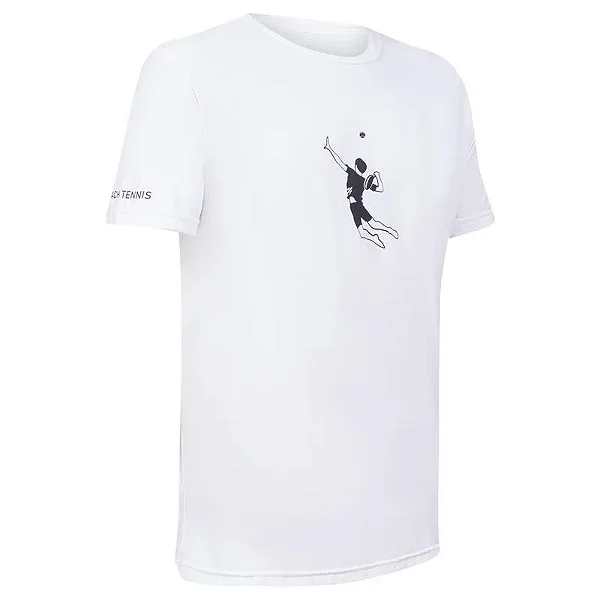 Camiseta masculina manga curta beach tennis smash Mormaii Branca
