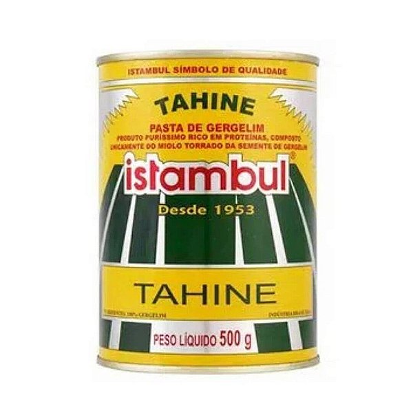 Tahini Pasta de Gergelim Istambul 500g - Unid