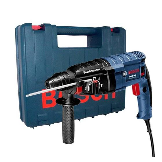 Martelete Perfurador Bosch GBH 2-24 D 820W 127V / Em Maleta